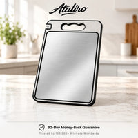 Titanium Cutting Board — 100% Plastic-Free