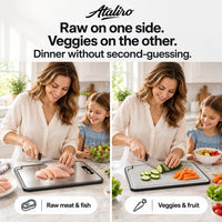 Titanium Cutting Board — 100% Plastic-Free